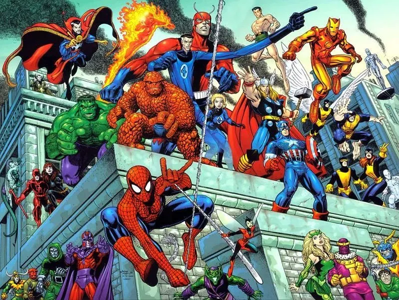 Kandid Kandor • Marvel Heroes and Villains | Arthur Adams