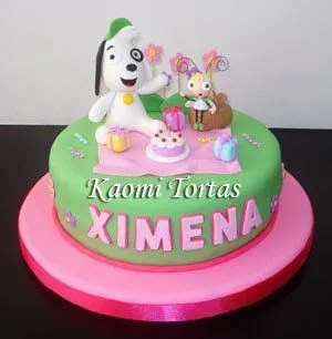Kaomi Tortas: Torta de Doki y Mundi