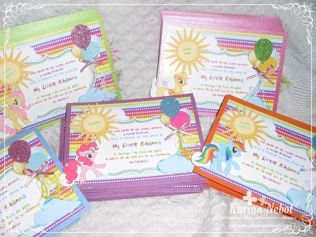 Karina Nebot: Los tres añitos de Rihanna con My Little Pony