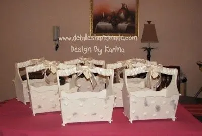 Karina Nebot: Canastas para bautizo en la playa