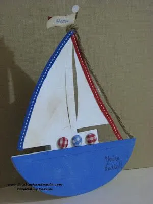 Karina Nebot: Otro diseño marinero, esta vez de bebé