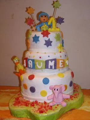 Karma's cakes: Tarta Pocoyó
