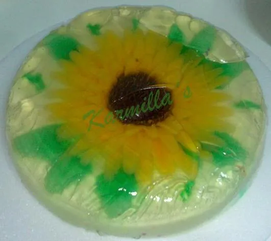 Karmilla's site - Todo Dulce: Gelatina floral en tres dimensiones Karmilla's site - Todo Dulce: Gelatina floral en tres dimensiones