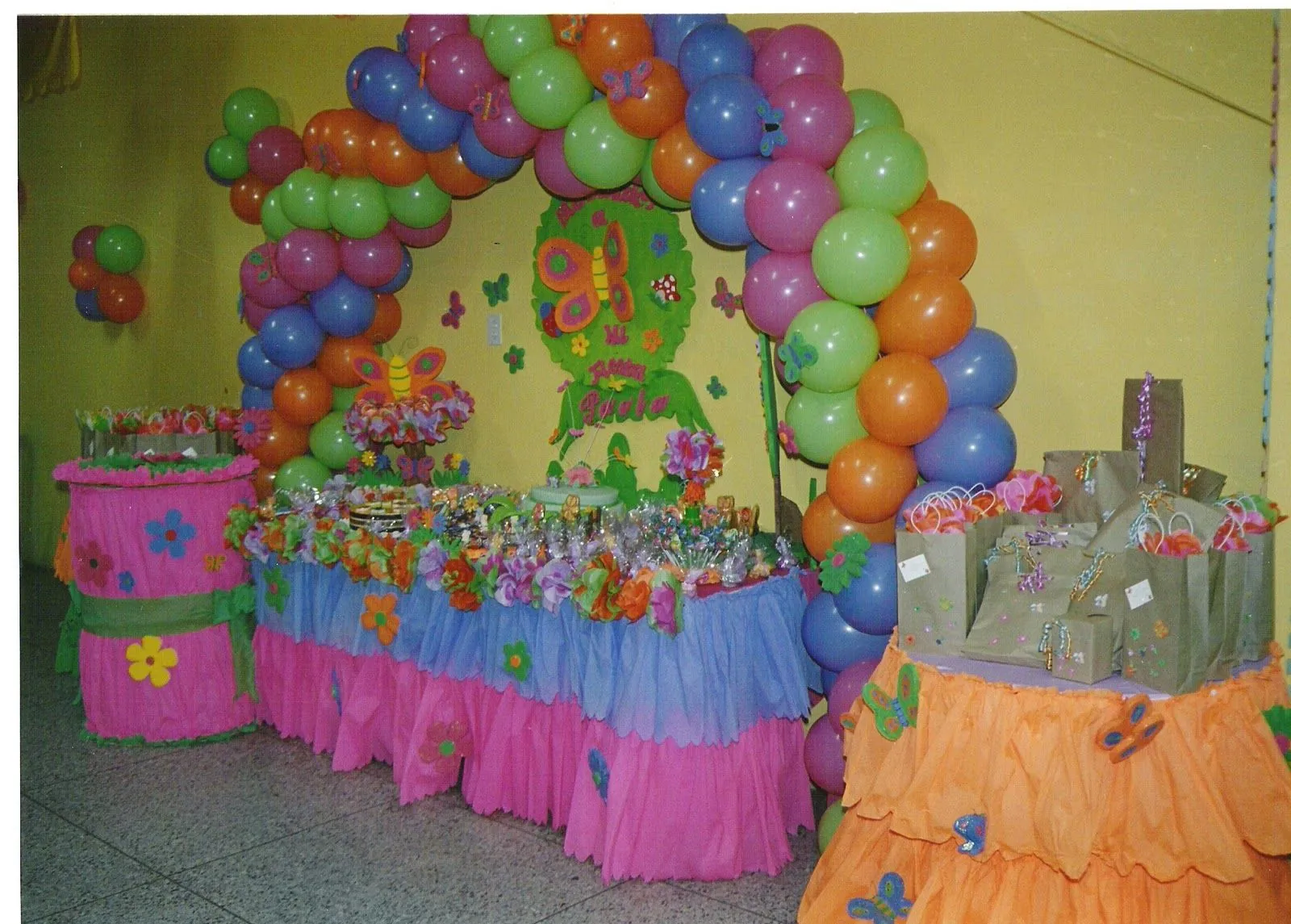 Karuzza Celebraciones: FLORES, MARIPOSAS.... FIESTAS TEMATICAS ...