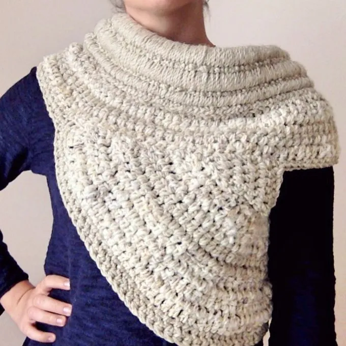 Katniss Cowl a Crochet | Ahuyama Crochet