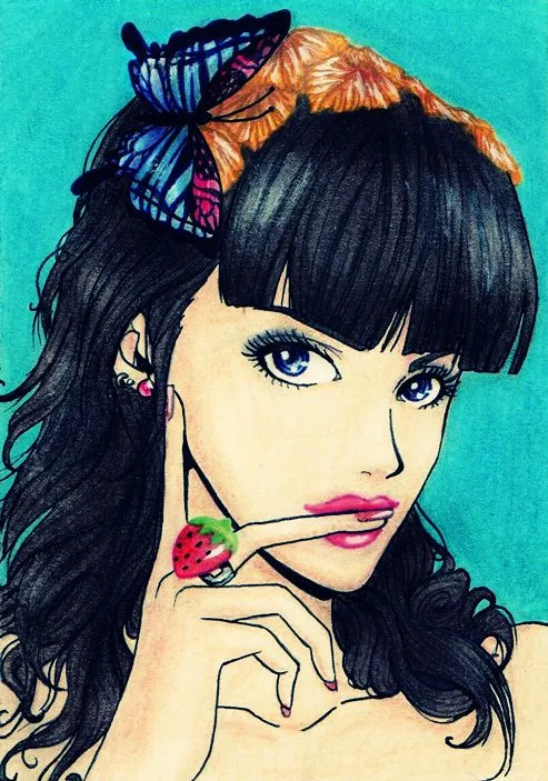 Katy Perry Anime version 2.0 by Lady-Butterfly19 on DeviantArt