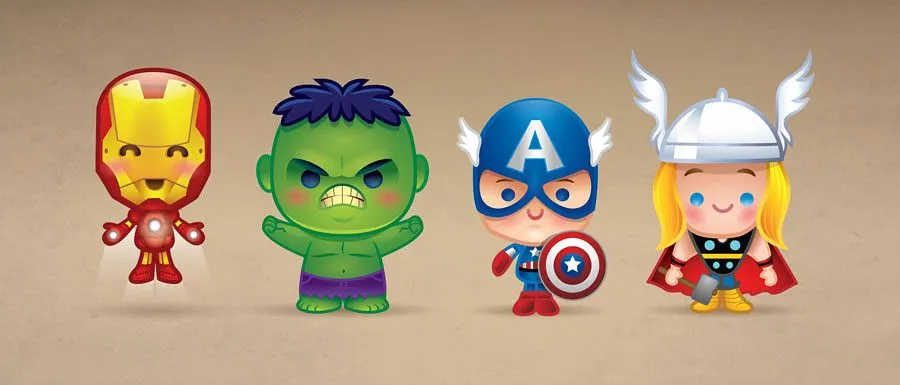 Kawaii Avengers | Flickr - Photo Sharing!