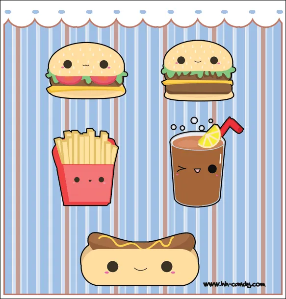 kawaii: COMIDAS KAWAII