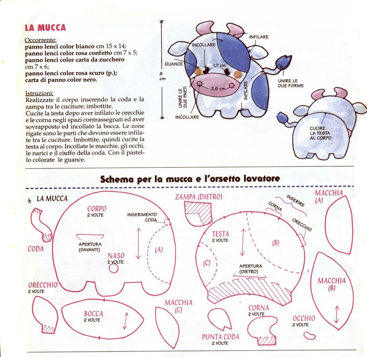 Kawaii Jewel** Joyas de fieltro: Broche Vaquita Kawaii Jewel** Joyas de fieltro: Broche Vaquita