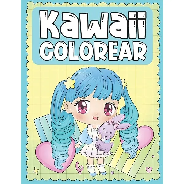Kawaii libro de colorear: Más de 40 lindas y divertidas páginas para  colorear de doodle Kawaii para niños y adultos : Aimi Aikawa: Amazon.es:  Libros