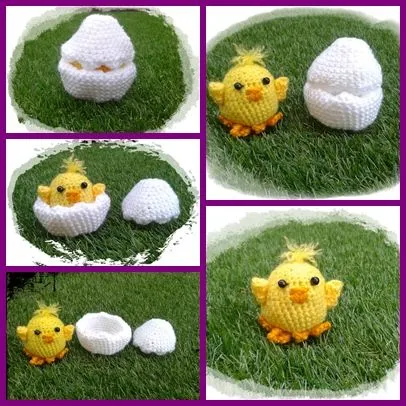 KEKUKO MANUALIDADES: Perfeccionando los pollitos amigurumis