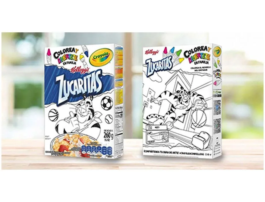 Kellogg's renueva empaques con opciones para colorear en Costa Rica - enAlimentos Kellogg's renueva empaques con opciones para colorear en Costa Rica - enAlimentos