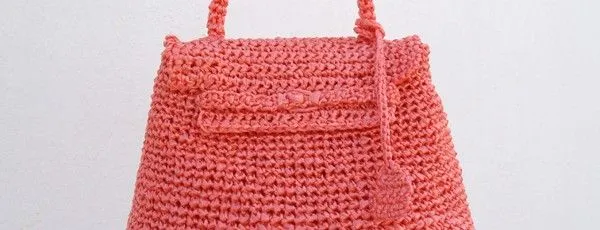 Bolsas a crochet con rafia - Imagui