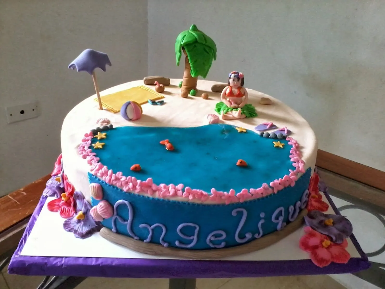 Kellyville Dulces 3D Cupcakes y Galletas: Hawaiian Cake / Pastel ... Kellyville Dulces 3D Cupcakes y Galletas: Hawaiian Cake / Pastel ...