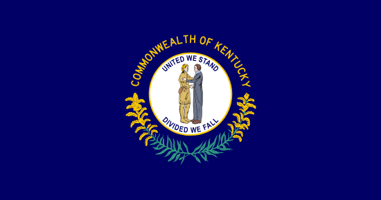 Kentucky | Banderas de los estados de Estados Unidos