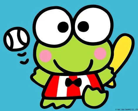 Keroppi el amigo de Hello Kitty