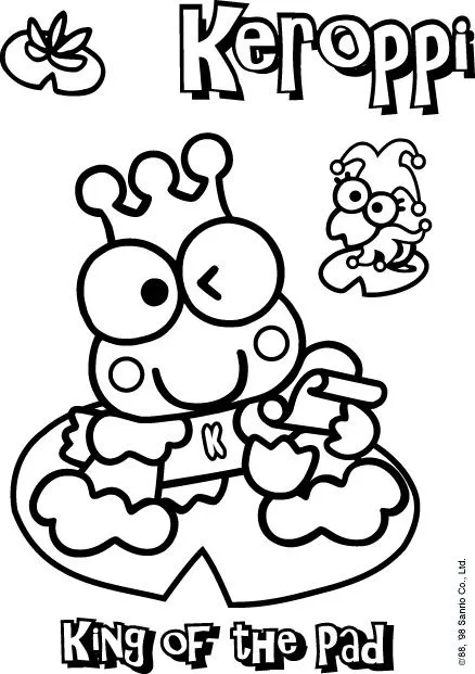 keroppi king of the pad coloring page | Flickr - Photo Sharing! keroppi king of the pad coloring page | Flickr - Photo Sharing!