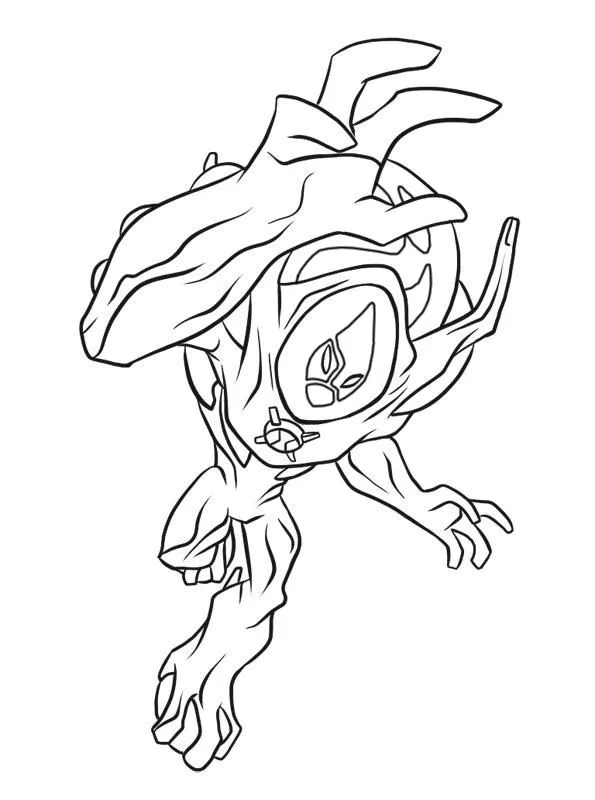 Desenhos para colorir - Ben 10 Supremacia AlienígenaRota 83