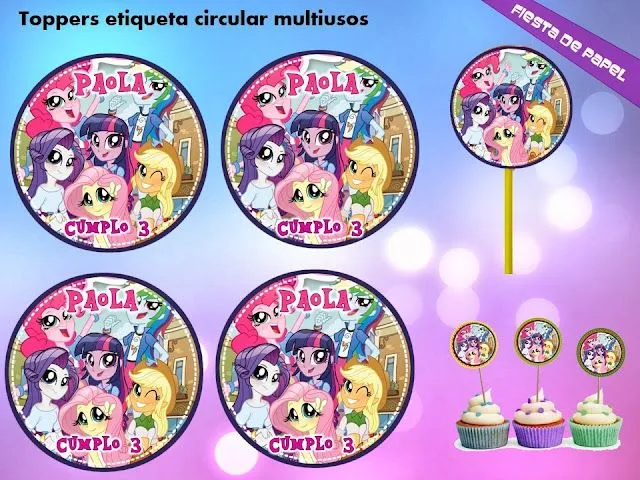 KI-087 Kit Imprimible Editable My Little Pony Equestria Girls ... KI-087 Kit Imprimible Editable My Little Pony Equestria Girls ...