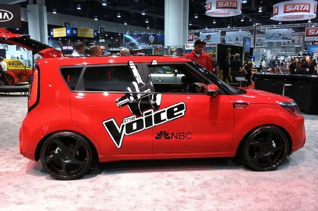 Kia The Voice Soul 2013: El exterior tiene un color rojo brillante ... Kia The Voice Soul 2013: El exterior tiene un color rojo brillante ...