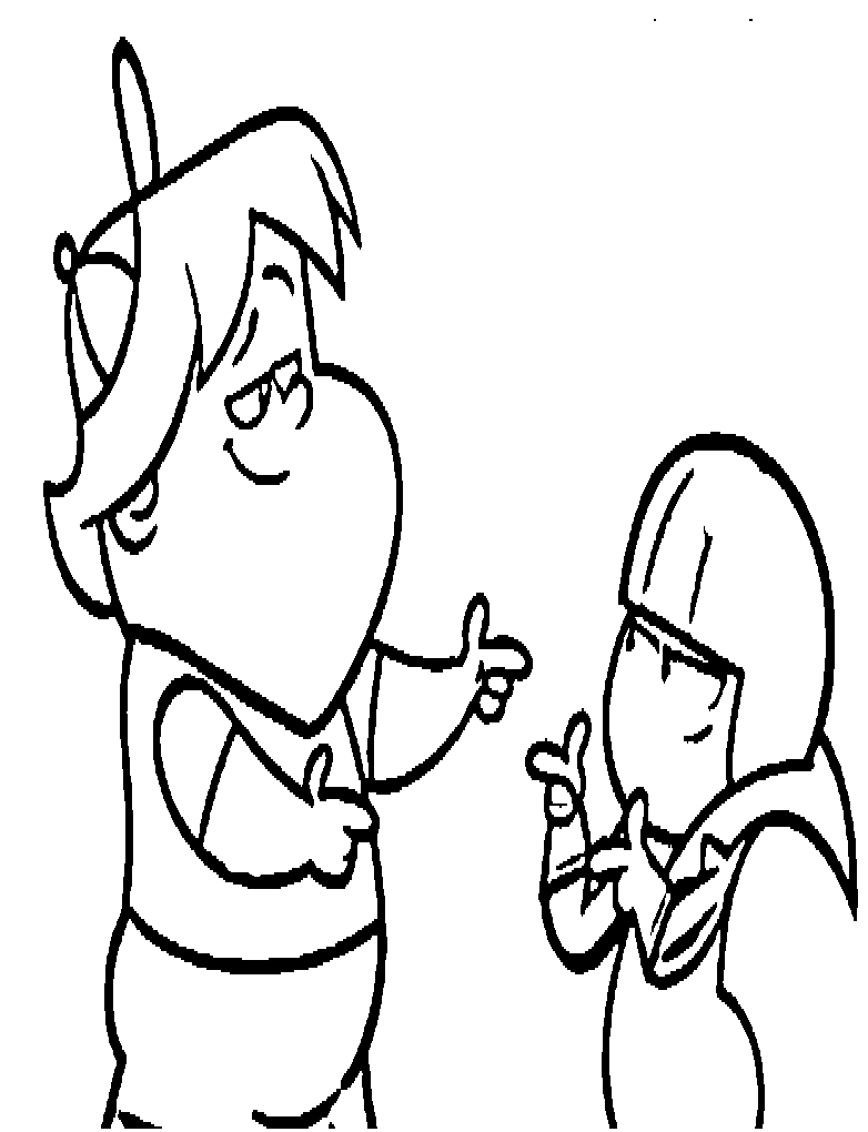 Kick Buttowski para colorear ~ Dibujos para Niños