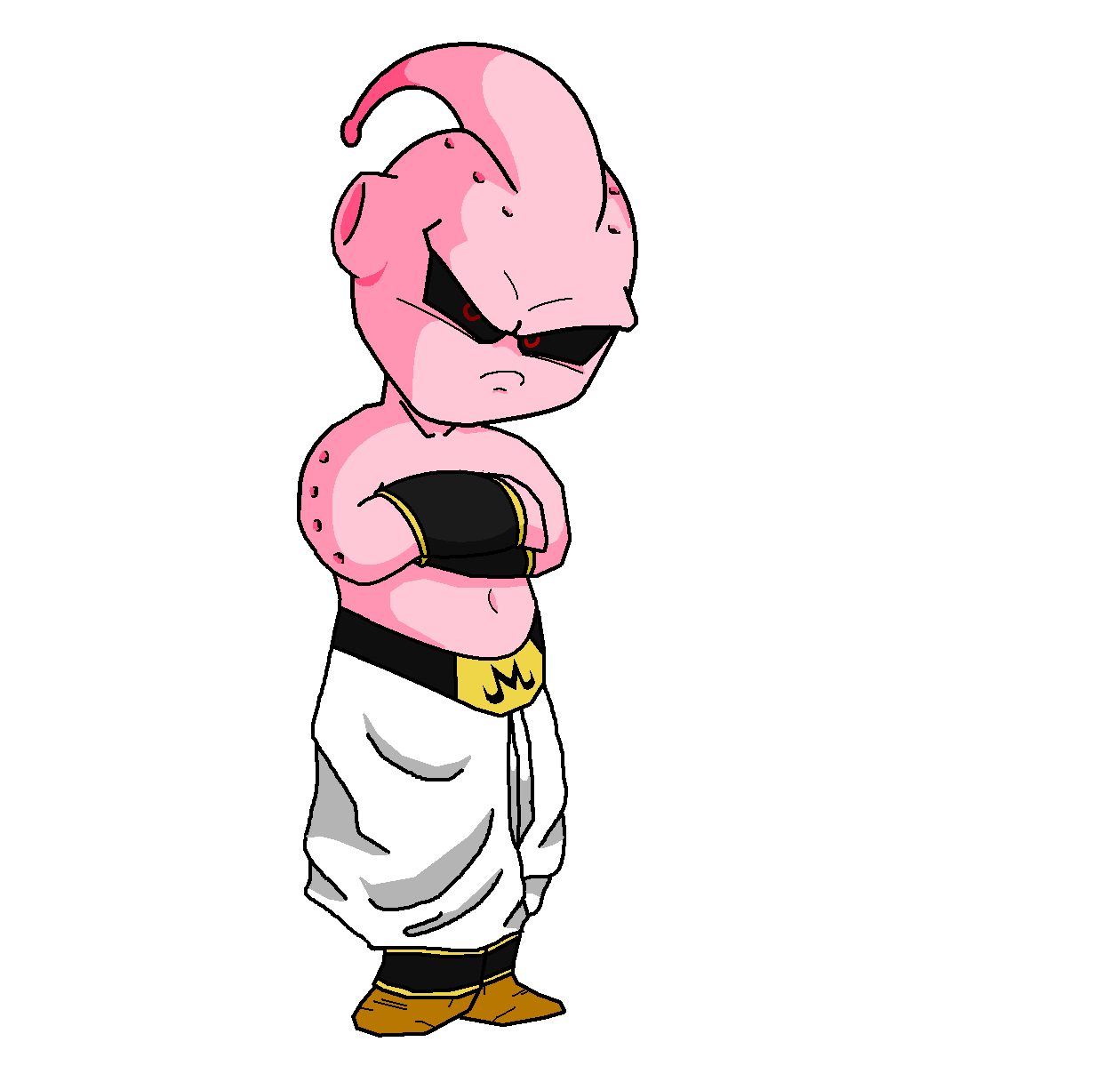 Kid Buu by HigashiKaioshin on DeviantArt