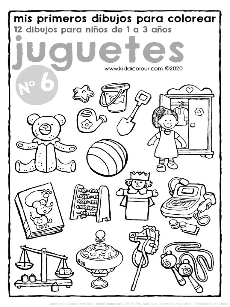 Kiddicolor Mis Primeros Dibujos para Colorear No 6 | PDF | Juguetes | Coleccionar juguetes Kiddicolor Mis Primeros Dibujos para Colorear No 6 | PDF | Juguetes | Coleccionar juguetes