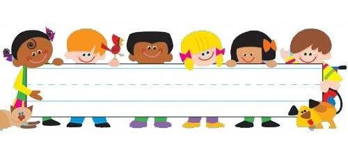 Cómo hacer un gafete para niños de preescolar - Imagui