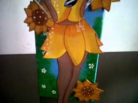 Cotillon con potes de refresco decoradas con foami - Imagui