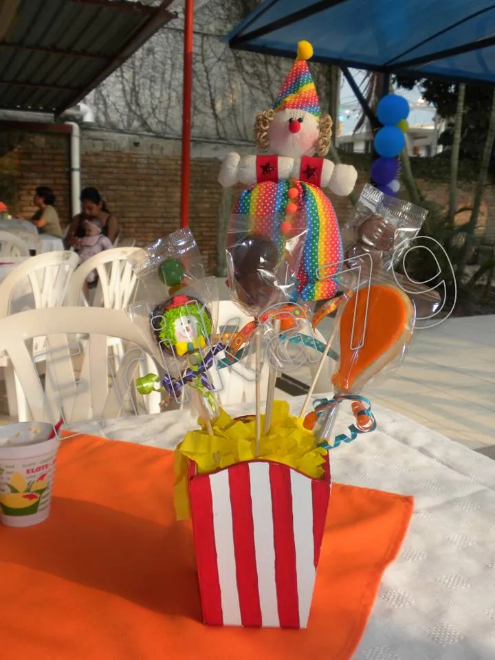 Kikita-Manualidades: Fiesta Infantil, Tema: PAYASOS
