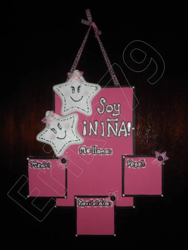 Kikita-Manualidades: Letrero de maternidad SOY NIÑA, modelo ... Kikita-Manualidades: Letrero de maternidad SOY NIÑA, modelo ...