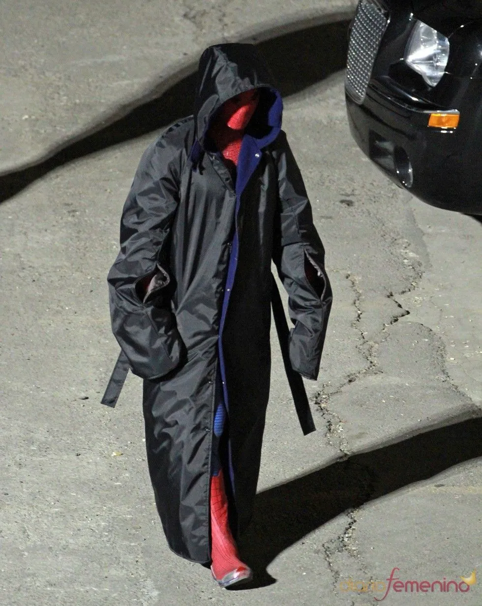 kilby colston: mascara de Spider Man
