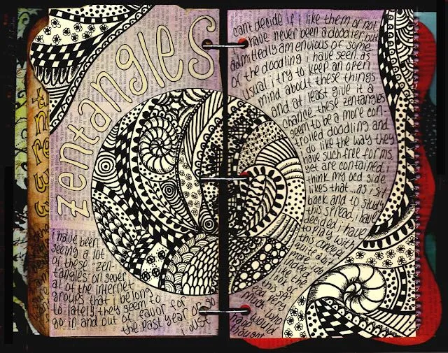 kim kim kim: zentangle