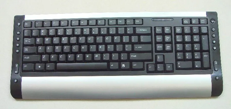 Kingree - estándar de goma ipad teclado bluetooth - spanish.