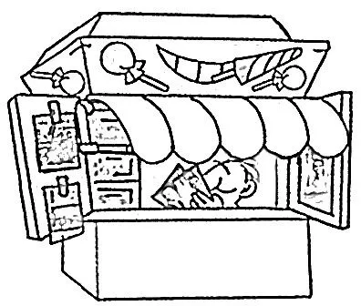 KIOSCOS DIBUJOS PARA COLOREAR | Dibujos para colorear KIOSCOS DIBUJOS PARA COLOREAR | Dibujos para colorear