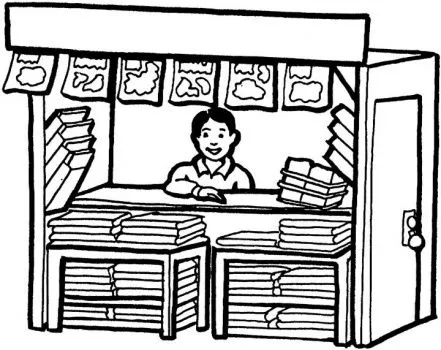 press-kiosk-coloring-page- ...