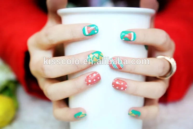 Kisscolo 2015 más nuevo caliente del clavo de la navidad diseño de ... Kisscolo 2015 más nuevo caliente del clavo de la navidad diseño de ...
