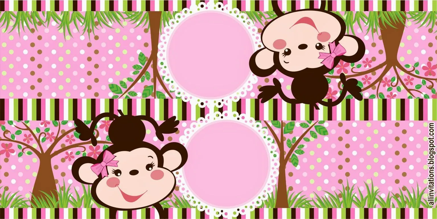 Kit Baby Shower Changuita | All Invitations Kit Baby Shower Changuita | All Invitations