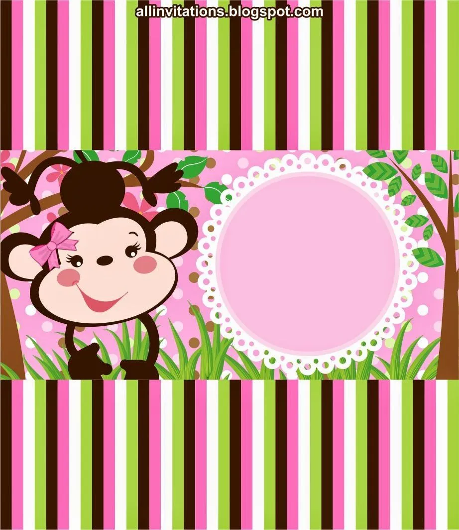 Kit Baby Shower Changuita | All Invitations Kit Baby Shower Changuita | All Invitations