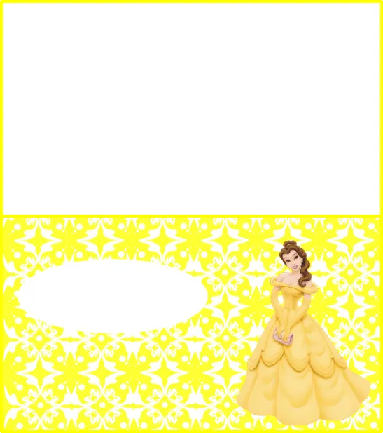 Invitaciónes de bella y bestia para imprimir - Imagui