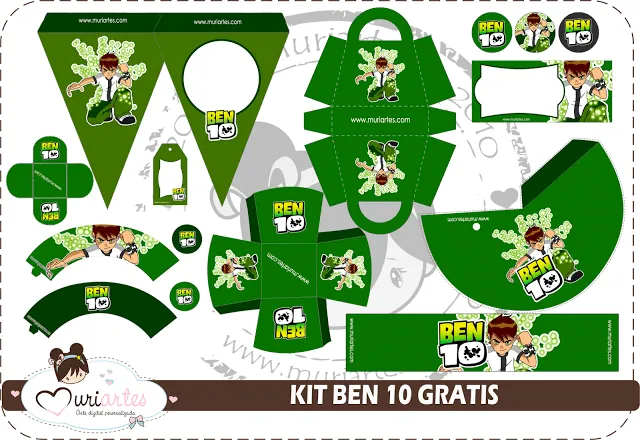 Kit de Ben 10 para imprimir gratis. | Ideas y material gratis para ... Kit de Ben 10 para imprimir gratis. | Ideas y material gratis para ...