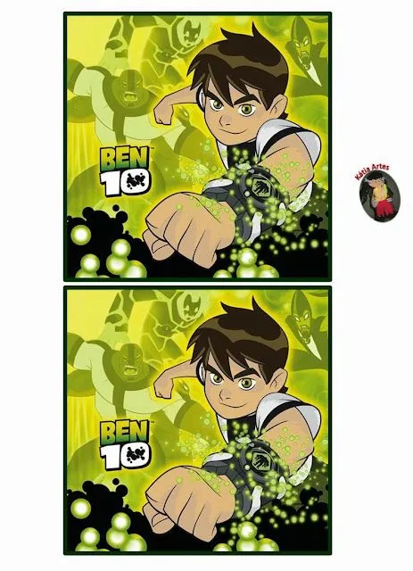 Kit de Ben 10 para imprimir gratis. | Ideas y material gratis para ...