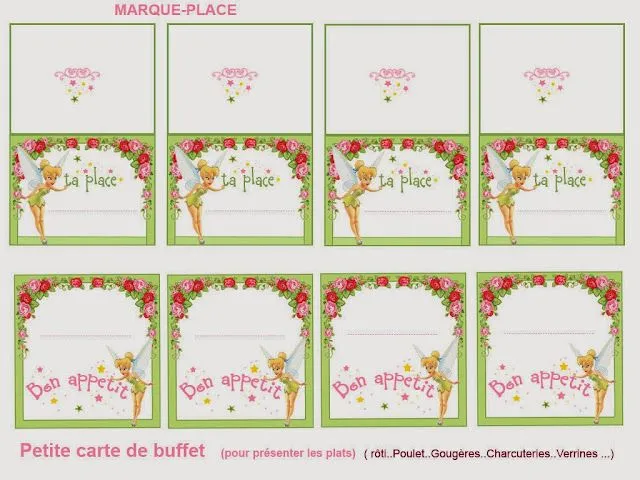 Kit de Campanilla o Tinkerbell para Imprimir Gratis. | Ideas y ... Kit de Campanilla o Tinkerbell para Imprimir Gratis. | Ideas y ...
