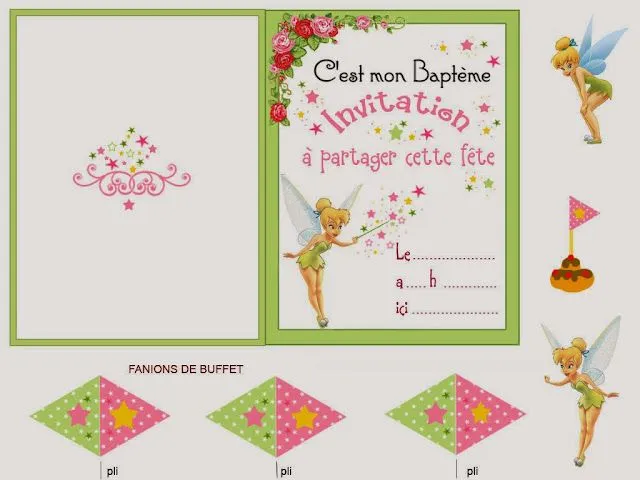 Kit de Campanilla o Tinkerbell para Imprimir Gratis. | Ideas y ...