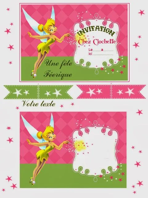 Kit de Campanilla o Tinkerbell para Imprimir Gratis. | Ideas y ... Kit de Campanilla o Tinkerbell para Imprimir Gratis. | Ideas y ...