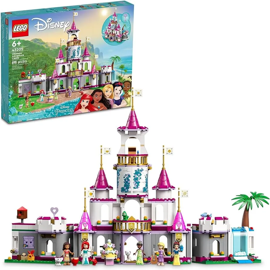 Kit de construcción Lego ǀ Disney Princess 43205 Gran Castillo de Aventuras (698 Piezas) : Amazon.com.mx: Juguetes y Juegos Kit de construcción Lego ǀ Disney Princess 43205 Gran Castillo de Aventuras (698 Piezas) : Amazon.com.mx: Juguetes y Juegos