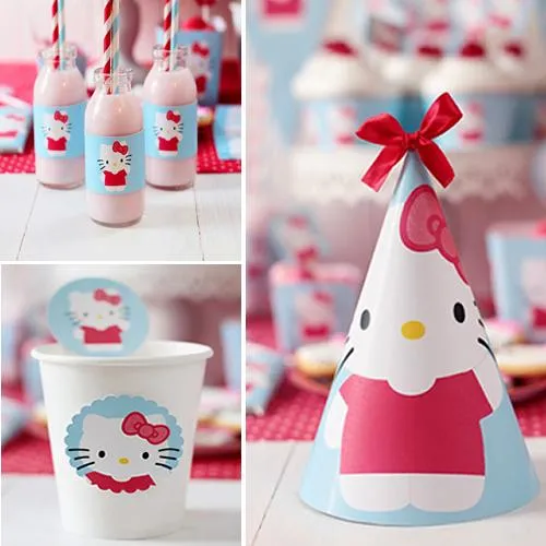 Kit de decoración para una Fiesta Hello Kitty | Fiestas y Cumples