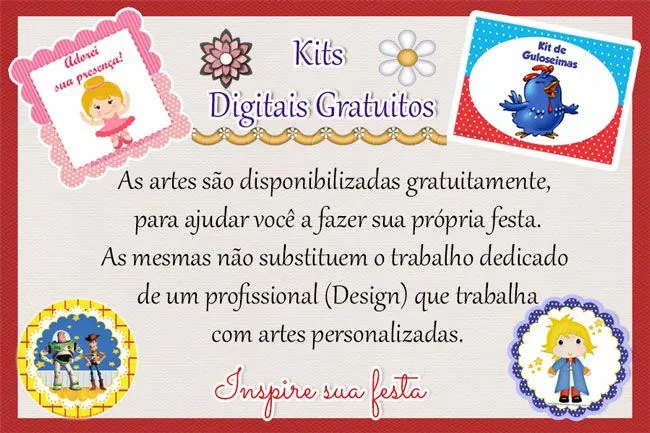 Kit Festa Grátis para imprimir |