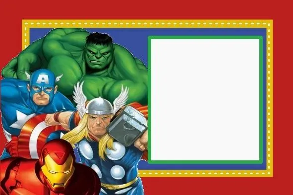 Kit Gratis de los Vengadores. | Ideas y material gratis para ... Kit Gratis de los Vengadores. | Ideas y material gratis para ...