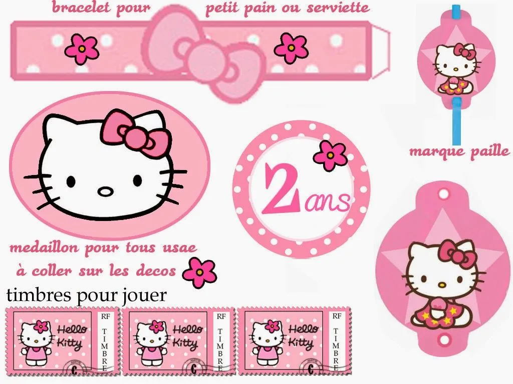 Kit de Hello Kitty para Imprimir Gratis - Ideas y material gratis ... Kit de Hello Kitty para Imprimir Gratis - Ideas y material gratis ...